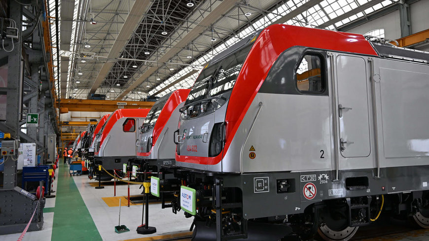 Alstom signs €323 million contract with the Polo Logistica FS to supply 70 Traxx Universal locomotives with maintenance services