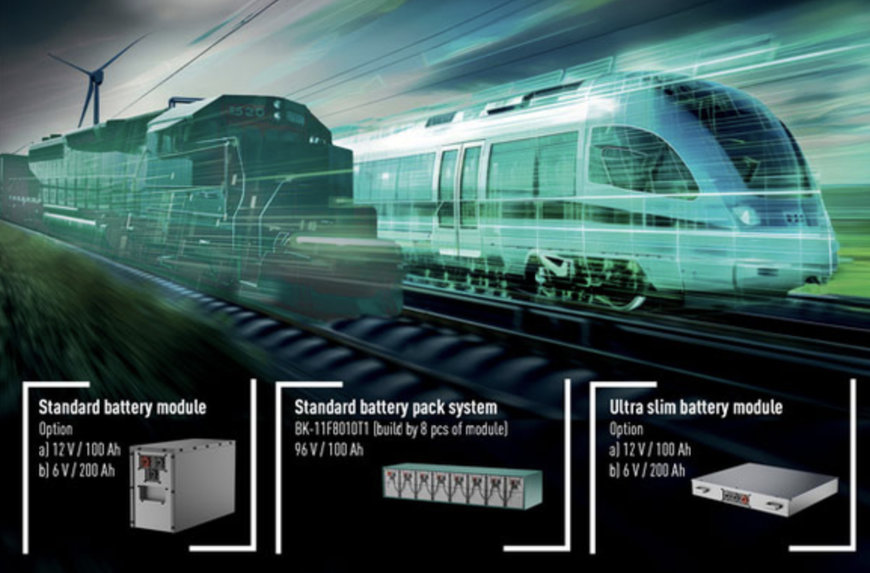 Panasonic Energy presents new nickel metal hydride battery system for railway vehicles at Innotrans fair