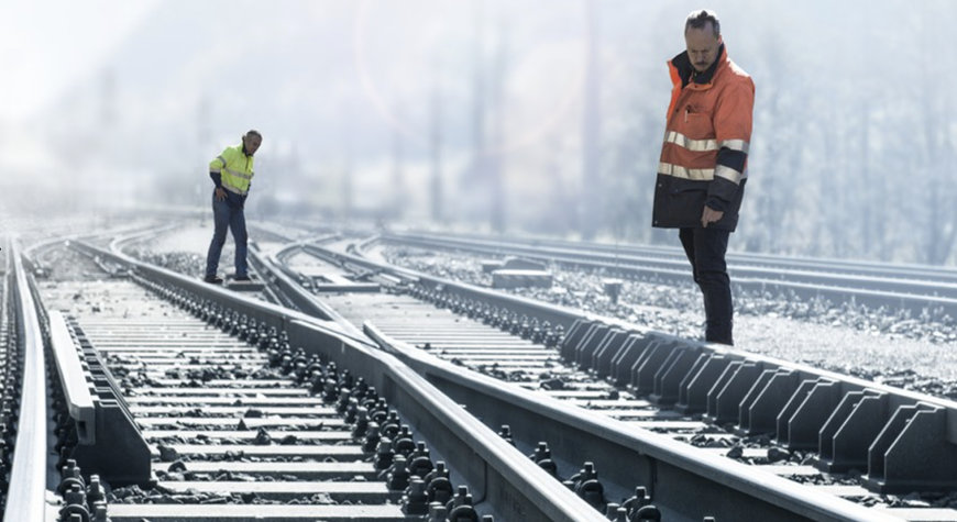 Vossloh replaces rails on one of the most important railway lines in Deutsche Bahn's ICE network