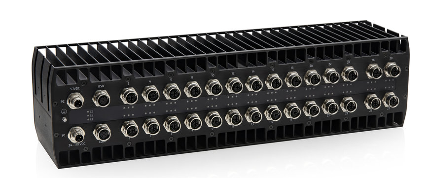 Kontron KSwitch R20 - Rail-compatible modular Ethernet switch