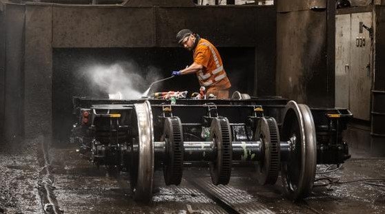 Alstom train bogie overhaul project reaches major milestone