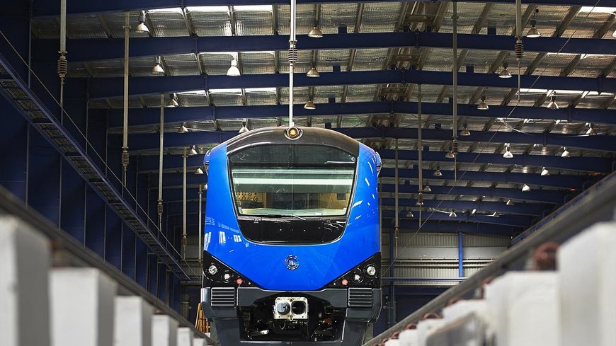 Alstom delivers the first driverless trainset for Chennai Metro Phase II