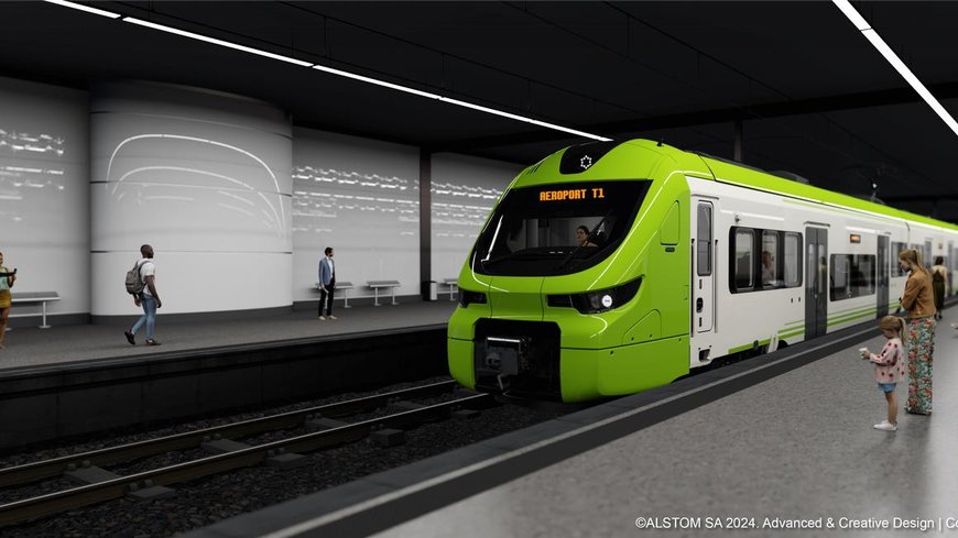 Alstom unveils the design of the new Coradia Stream train for FGC for the Barcelona airport connection