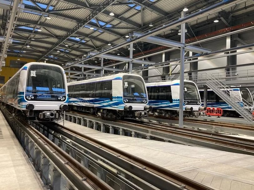 Hitachi Rail delivers first driverless metro for Greece