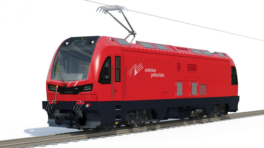 New Stadler railway service locomotives for RhB and MGBahn