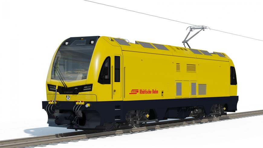 New Stadler railway service locomotives for RhB and MGBahn